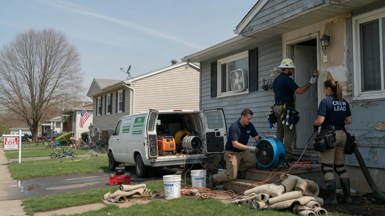 Flood Cleanup in Palestine, IL near me